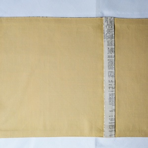 Újságpapír mintás textil könyvborító - otthon & életmód - papír, írószer - könyv- és füzetborító - Meska.hu