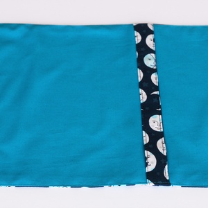 Textil könyvborító - Hold - otthon & lakás - papír írószer - könyv- és füzetborító - Meska.hu