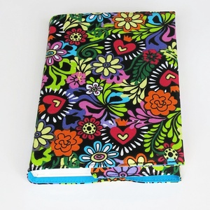 Textil könyvborító, Otthon & Lakás, Papír írószer, Könyv- és füzetborító, Varrás, Meska
