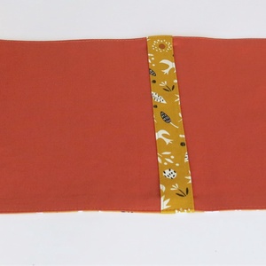 Textil könyvborító - otthon & életmód - papír, írószer - könyv- és füzetborító - Meska.hu