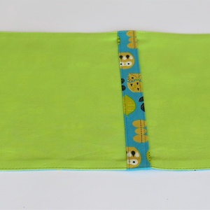 Textil könyvborító - otthon & életmód - papír, írószer - könyv- és füzetborító - Meska.hu