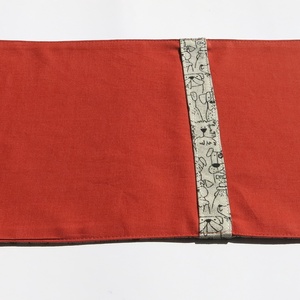 Textil könyvborító (kutyás) - otthon & életmód - papír, írószer - könyv- és füzetborító - Meska.hu