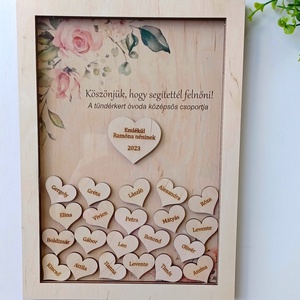 Emlékkönyv óvónőknek, dadusoknak, nevelőknek - otthon & életmód - dekoráció - fali és függő dekoráció - falra akasztható dekor - Meska.hu