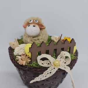 Bárányos asztaldísz nem csak húsvétra, Otthon & Életmód, Dekoráció, Asztaldísz, Mindenmás, MESKA