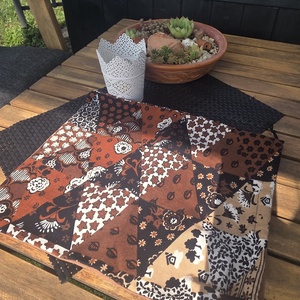 Rusztikus Patchwork Kenyérzsák � Frissesség és hagyomány lélegző PUL béléssel - Meska.hu