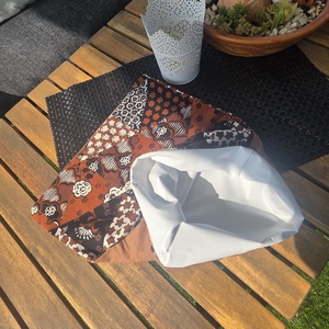 Rusztikus Patchwork Kenyérzsák � Frissesség és hagyomány lélegző PUL béléssel - táska & tok - bevásárlás & shopper táska - kenyeres zsák - Meska.hu