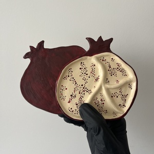 Pomegranate dekorációk/ ékszertartó tálkák - Meska.hu