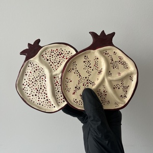 Pomegranate dekorációk/ ékszertartó tálkák - otthon & életmód - dekoráció - dísztárgy - Meska.hu