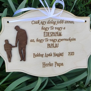 Apáknak, papáknak ajándék akár Apák napjára - Meska.hu