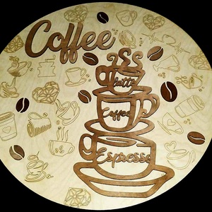 Egyedi coffee - kv tábla nagy méretben !  - otthon & életmód - dekoráció - kép & falikép - táblakép - Meska.hu