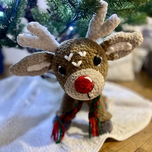 Rudolf a rénszarvas , Játék & Sport, Plüssállat & Játékfigura, Más figura, Horgolás, MESKA