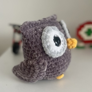 Ottó a bagoly  - játék & sport - plüssállat & játékfigura - bagoly - Meska.hu