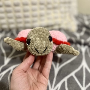 Szíves teknős  - játék & sport - plüssállat & játékfigura - más figura - Meska.hu