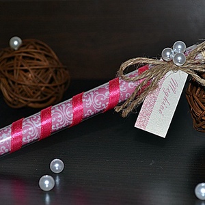 Kémcsöves esküvői meghívó -  - Meska.hu