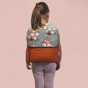 Rókás gyermek hátitáska - táska & tok - hátizsák - kishátizsák - Meska.hu