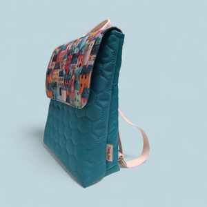 Meseváros gyermek hátitáska - táska & tok - hátizsák - kishátizsák - Meska.hu