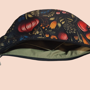  Színes virágos oldaltáska - táska & tok - kézitáska & válltáska - vállon átvethető táska - Meska.hu