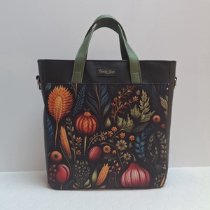 Virág mintás kézi és válltáska - Meska.hu