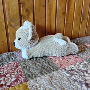 Horgolt corgi kutya - Meska.hu