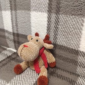 Horgolt Rudolf rénszarvas amigurumi - játék & sport - plüssállat & játékfigura - más figura - Meska.hu