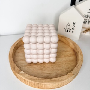 Bubble gyertyatartó és gyertya - otthon & életmód - gyertya, illat, aroma - gyertya - Meska.hu
