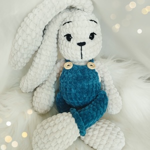 Barnabás plüss nyuszi  - Meska.hu