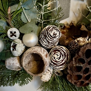 Ajtódísz karácsonyi - karácsony - adventi díszek - adventi ajtódísz - Meska.hu