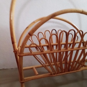 Rattan újságtartó - otthon & életmód - tárolás & rendszerezés - újságtartó - Meska.hu