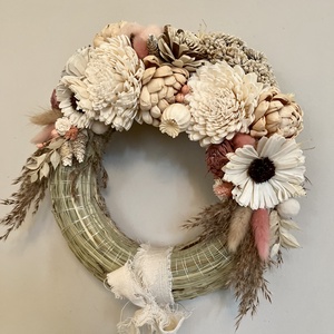 Skandináv  ajtódísz,  kopogtató, koszorú - otthon & életmód - dekoráció - ajtó- és ablak dekoráció - ajtódísz & kopogtató - Meska.hu