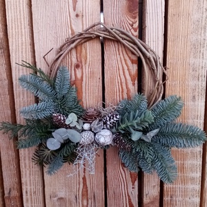 Ünnepi ajtódísz - karácsony - adventi díszek - adventi ajtódísz - Meska.hu