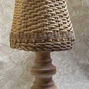 Vintage natur asztali lámpa - otthon & életmód - lámpa - asztali lámpa - Meska.hu