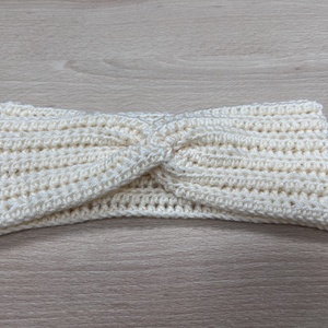 Horgolt fülvédő/fejpánt - Meska.hu