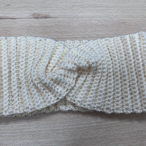 Horgolt fülvédő/fejpánt - ruha & divat - sál, sapka, kendő - fejpánt - Meska.hu