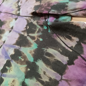 Batikolt pamut rövid leggings S - ruha & divat - női ruha - nadrág - Meska.hu