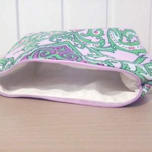 Lila virágos nesszeszer -  - Meska.hu