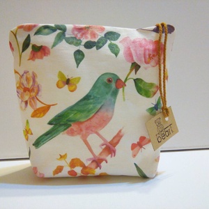 Madárkás virágos neszesszer -  - Meska.hu