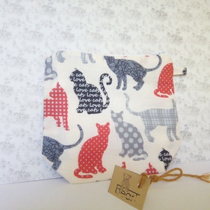 Cica mintás neszesszer -  - Meska.hu