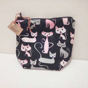 Fekete cicás neszesszer -  - Meska.hu