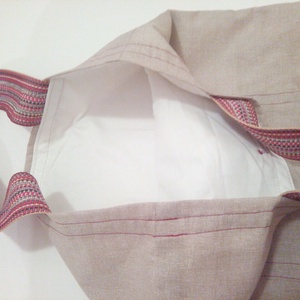 Bélelt natúr szatyor -  - Meska.hu