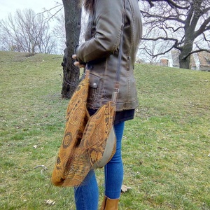 Öv-sál táska Rozsda - Meska.hu