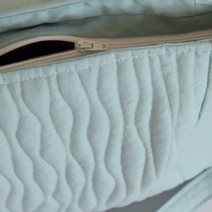 Táska,  menta női válltáska,  sok zsebbel, pitypanggal, crossbody vállon átvethető füllel, sportos vászon táska - táska & tok - kézitáska & válltáska - vállon átvethető táska - Meska.hu
