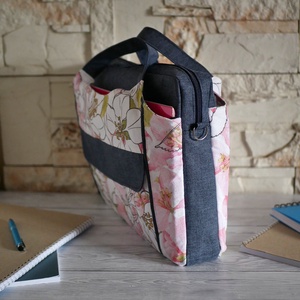 Kyoto laptop táska varrási útmutató - diy (csináld magad) - szabásminta, útmutató - varrás minták - Meska.hu