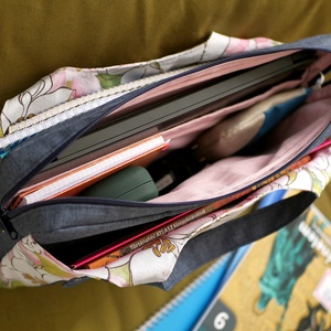 Kyoto laptop táska varrási útmutató - diy (csináld magad) - szabásminta, útmutató - varrás minták - Meska.hu