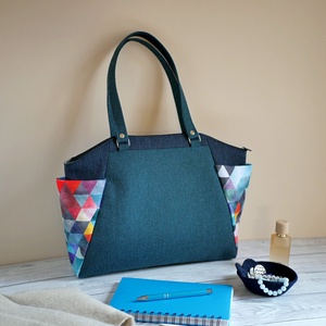 Benevento női táska varrási útmutató, DIY (Csináld magad), Szabásminta, útmutató, Varrás minták, , MESKA