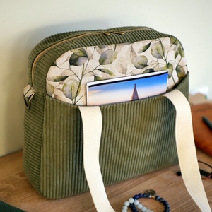 Nola - kord táska varrási útmutató - diy (csináld magad) - szabásminta, útmutató - varrás minták - Meska.hu