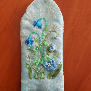 Szemüvegtok. Hímzett. - táska & tok - pénztárca & más tok - szemüvegtok - Meska.hu