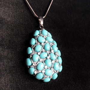 Barokk stílusú medál - ékszer - nyaklánc - medál - Meska.hu