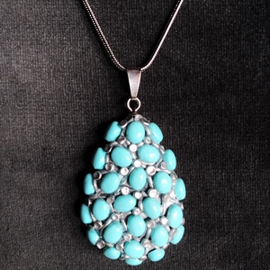 Barokk stílusú medál, Ékszer, Medál, Nyaklánc, Ékszerkészítés, Gyurma, MESKA