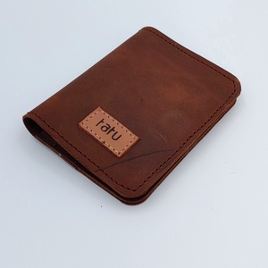 DOUBLE férfi kártyatartó irattartó monogrammal kiegészíthető, Táska & Tok, Pénztárca & Más tok, Kártyatartó & Irattartó, Bőrművesség, MESKA