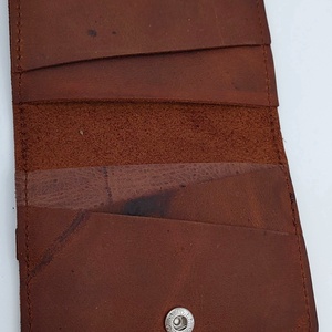 DOUBLE férfi kártyatartó irattartó monogrammal kiegészíthető - táska & tok - pénztárca & más tok - kártyatartó & irattartó - Meska.hu